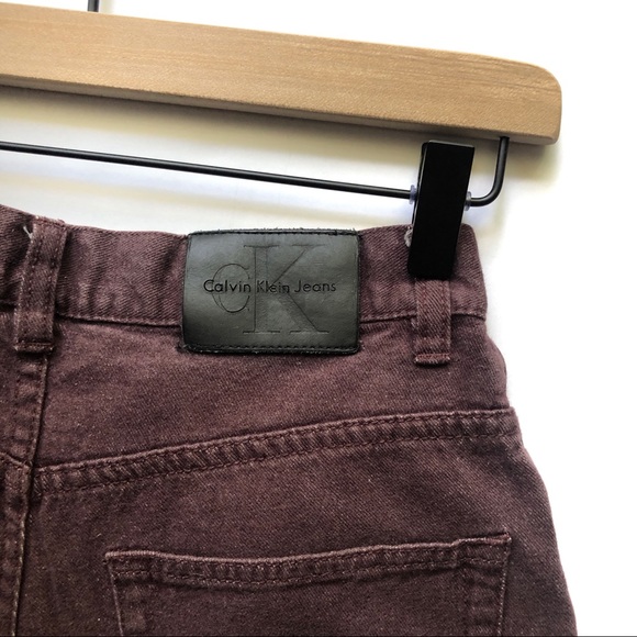 Calvin Klein Jeans Denim - Vintage 90s Calvin Klein High Rise Mom Jeans